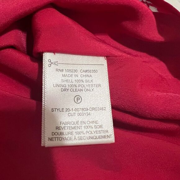 EQUIPMENT NWT Collie Lily Sz Large 100% Silk Floral Surplice Wrap Dress - Picture 15 of 15